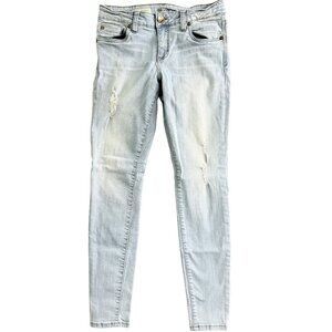 Y2K VTG KUT from the Kloth Toothpick Skinny Jeans Women’s 6 Grunge Distressed